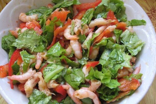 Insalata di mare – un piatto sano per chi segue una dieta priva di glutine