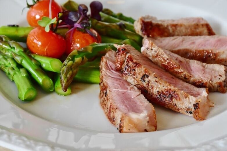 Carne con verdure