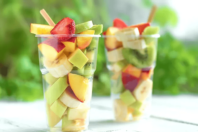 Giornata della frutta a dieta