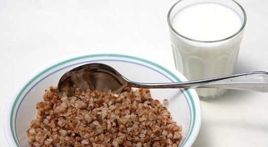 Dieta con grano saraceno e kefir