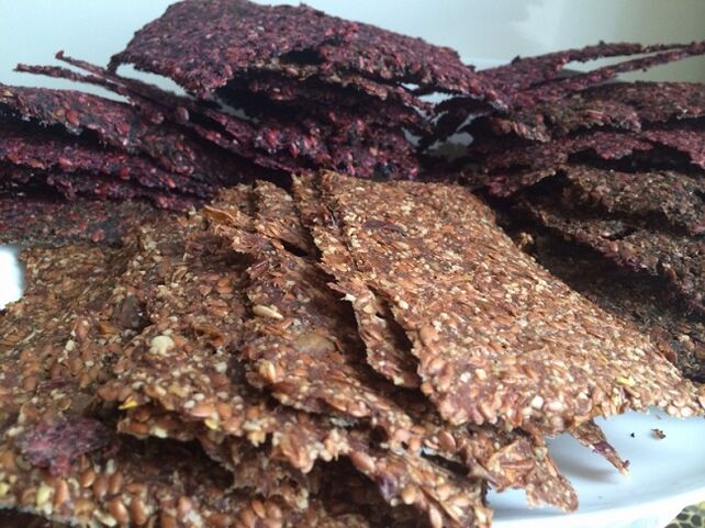 Metodo di preparazione delle chips di lino per la dieta Dukan
