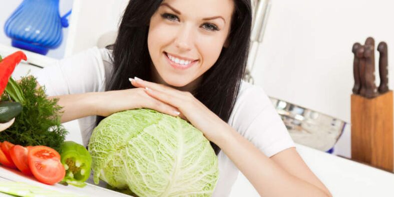 Le verdure svolgono un ruolo importante nella perdita di peso a casa