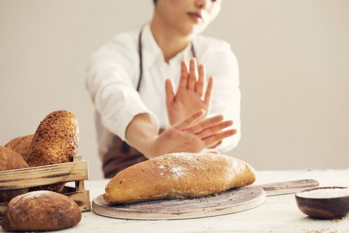 Evitare il pane con una dieta a basso contenuto di carboidrati